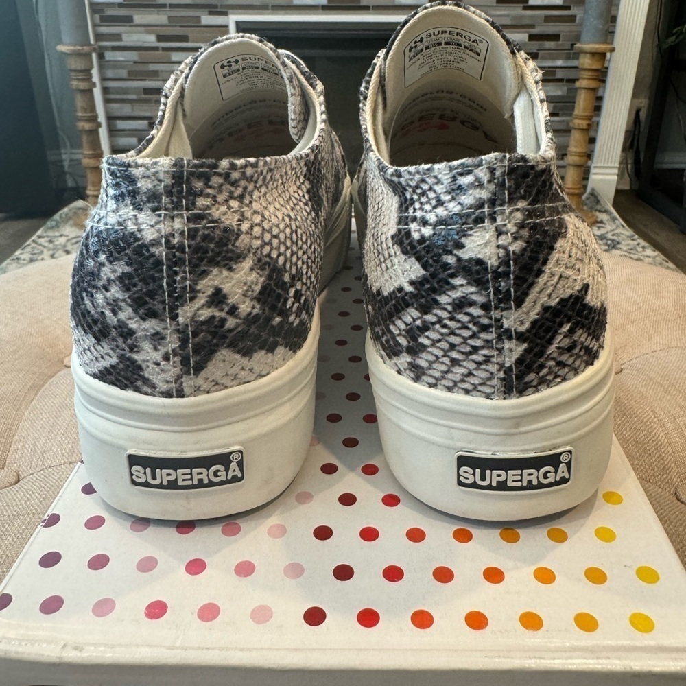Superga 2750 Pufan Platform Sneaker (EUC) - Picture 3 of 13
